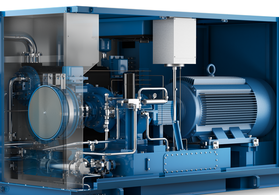 [Translate to English:] ALMiG Turbokompressor DYNAMIC 185-250 - Details