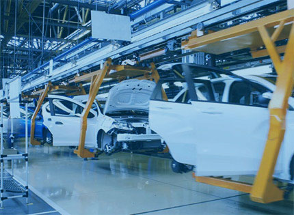Druckluft in der Automobilindustrie