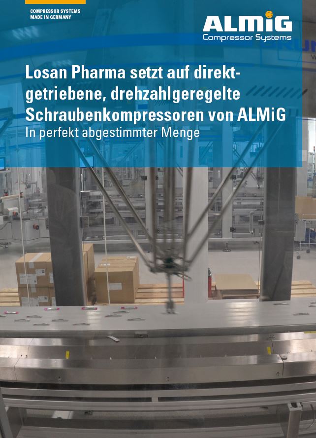 Titelbild - ALMiG Case study mit Losan Pharma