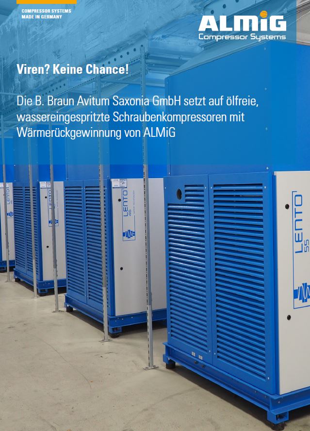 Titelbild - ALMiG Case Study mit B. Braun