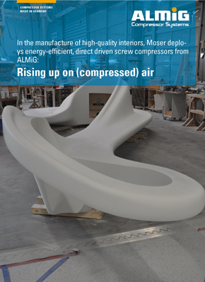 Photo de couverture - ALMiG Case Study - Moser GmbH - English