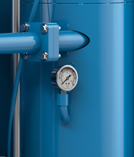 ALMiG Screw Compressor F-Drive - System Pressure Display ALMiG Screw Compressor F-Drive - System Pressure Display