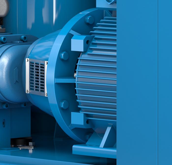 Screw compressors XP series - IE3 motor