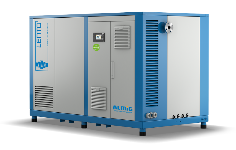 LENTO oil-free screw compressor from ALMiG