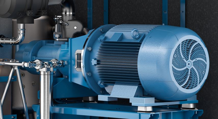 Motor-Compressor Unit - ALMiG Oil Free Screw Compressor LENTO