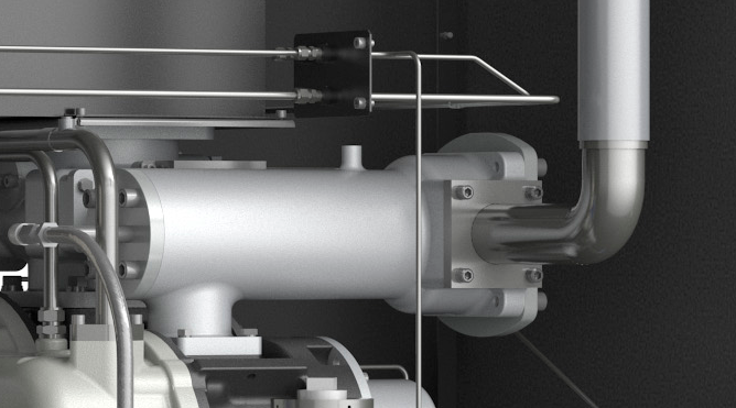 ALMiG screw compressor SIMPLEXX - Silencer